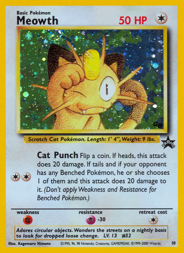 Meowth — WoTC Promo #10/53