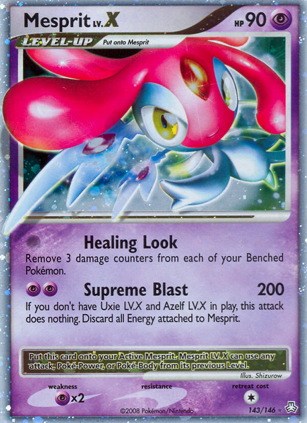 Mesprit LV.X — Legends Awakened #143/146