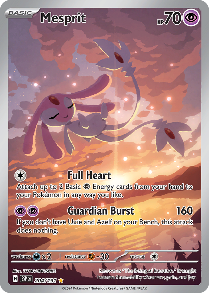 Mesprit — SV08: Surging Sparks #204/191