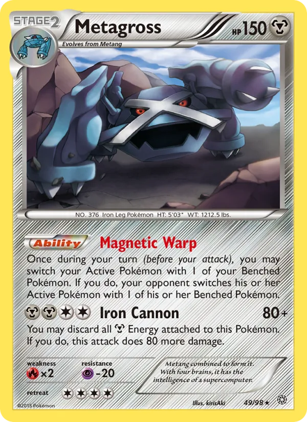 Metagross (49) — XY - Ancient Origins #49/98