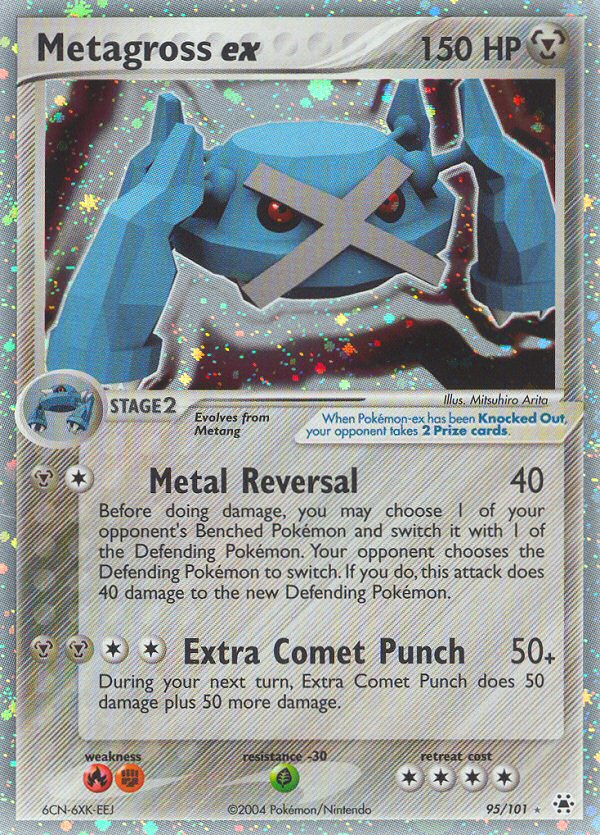 Metagross ex — Hidden Legends #95/101