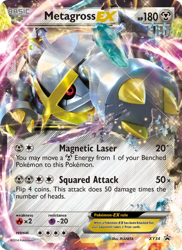 Metagross EX (Shiny) — XY Promos #XY34