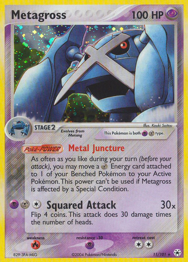 Metagross — Hidden Legends #11/101