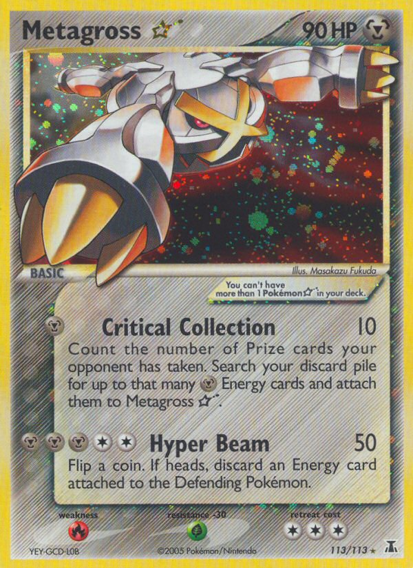 Metagross Star — Delta Species #113/113
