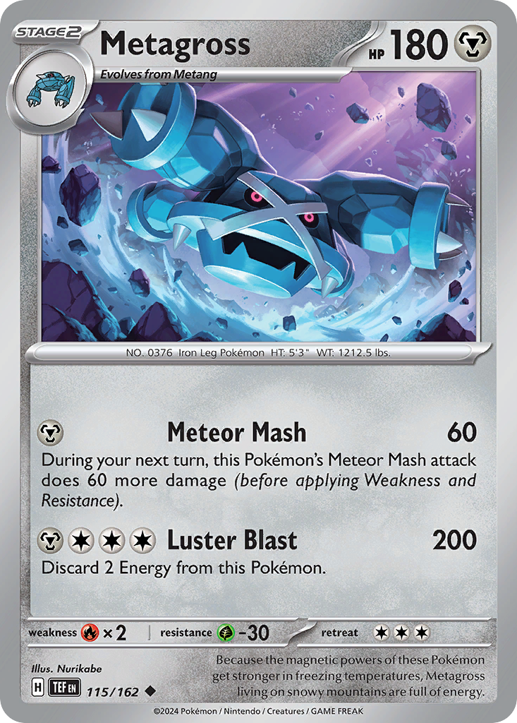 Metagross — SV05: Temporal Forces #115/162