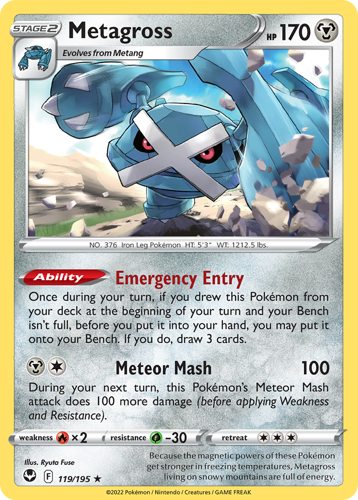 Metagross — SWSH12: Silver Tempest #119/195