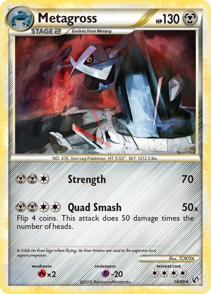 Metagross — Undaunted #18/90
