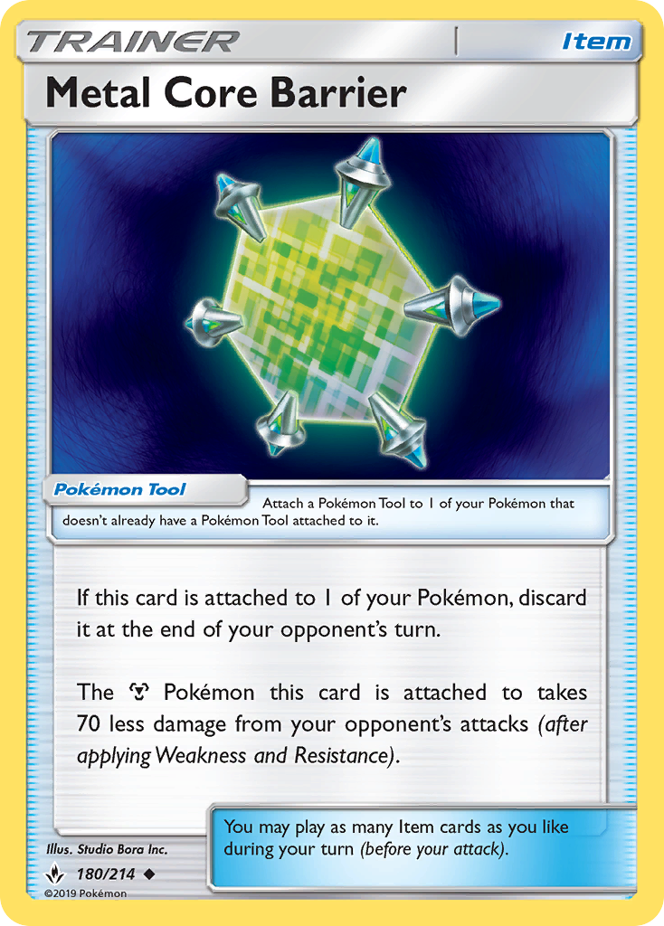Metal Core Barrier — SM - Unbroken Bonds #180/214