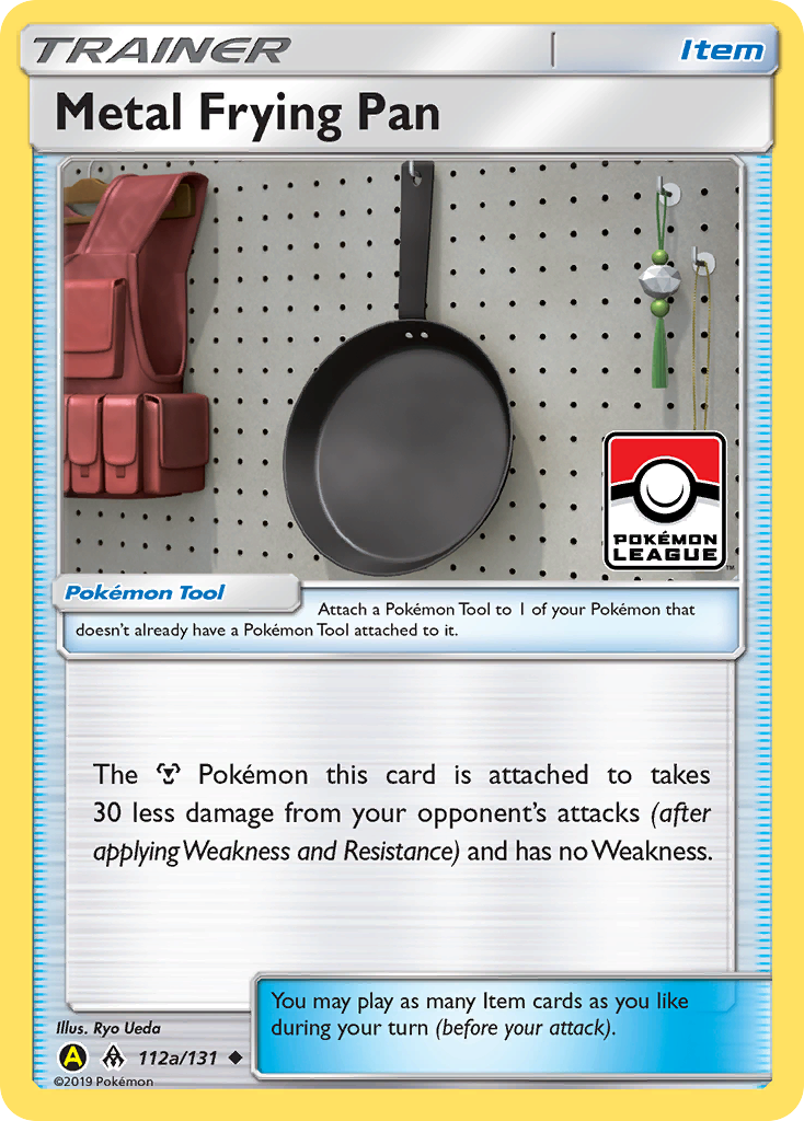 Metal Frying Pan — League & Championship Cards #112a/131