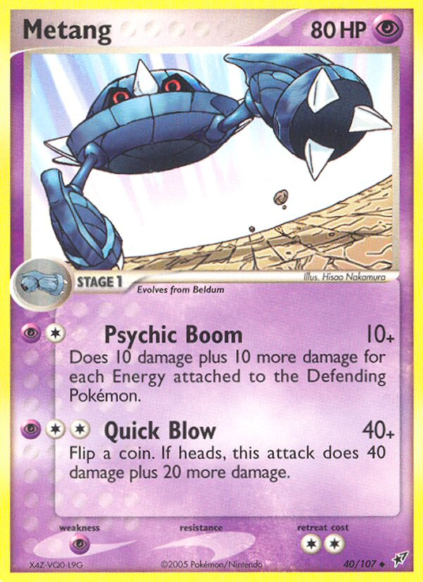 Metang — Deoxys #40/107