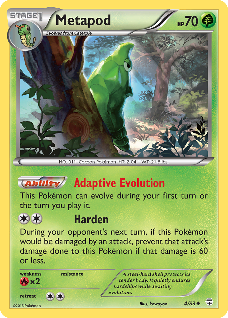 Metapod — Generations #4/83