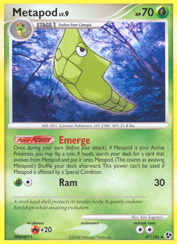 Metapod — Great Encounters #47/106