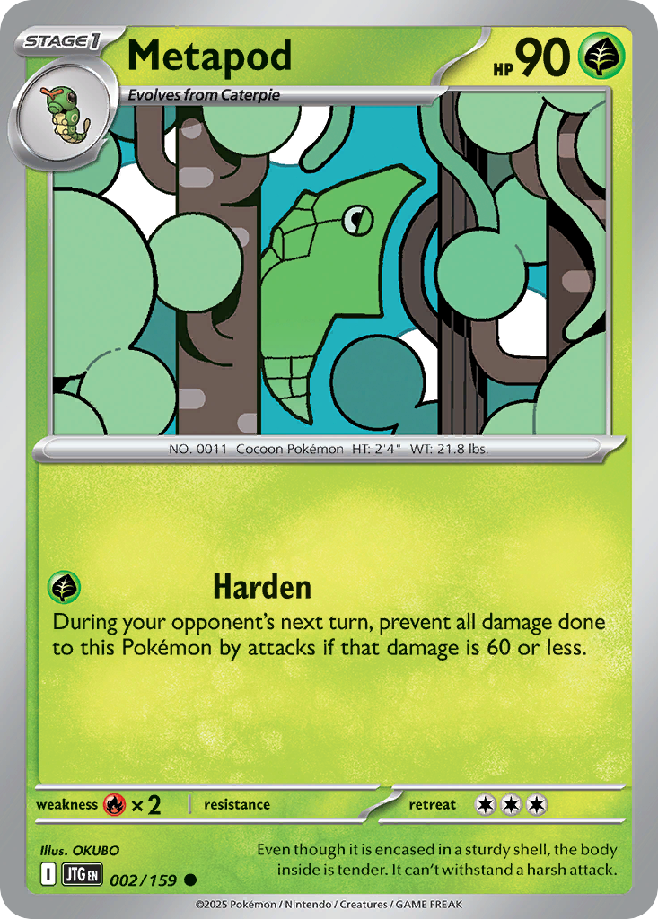Metapod — SV09: Journey Together #002/159