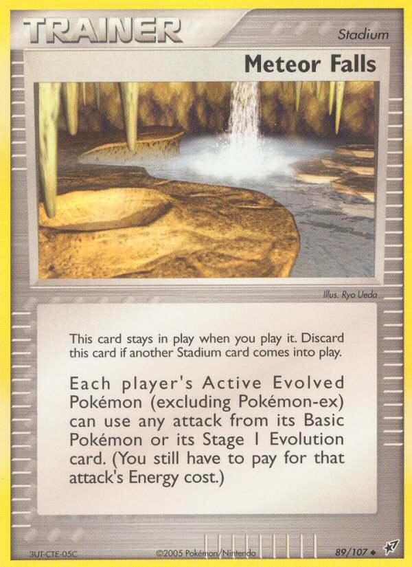 Meteor Falls — Deoxys #89/107