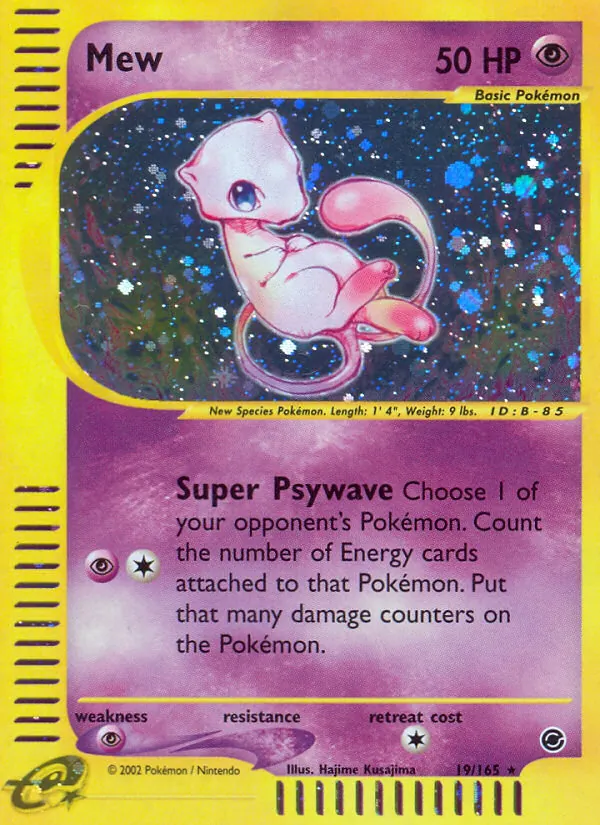 Mew (19) — Expedition #019/165