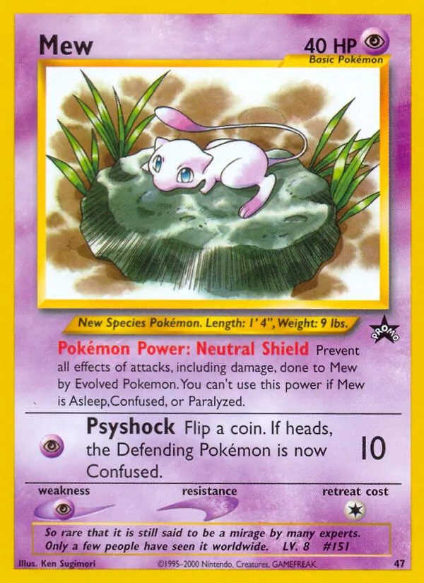 Mew (47) — WoTC Promo #47/53