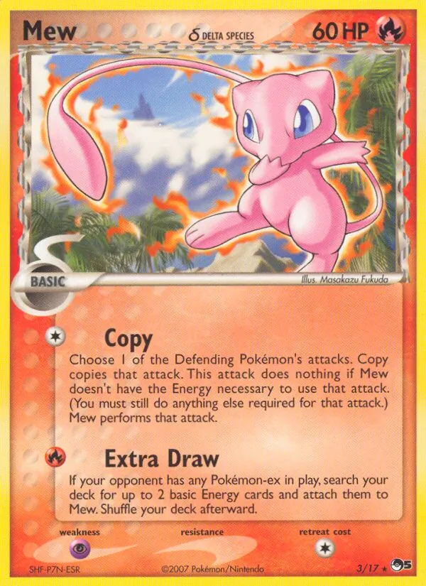 Mew (Delta Species) — POP Series 5 #003/017