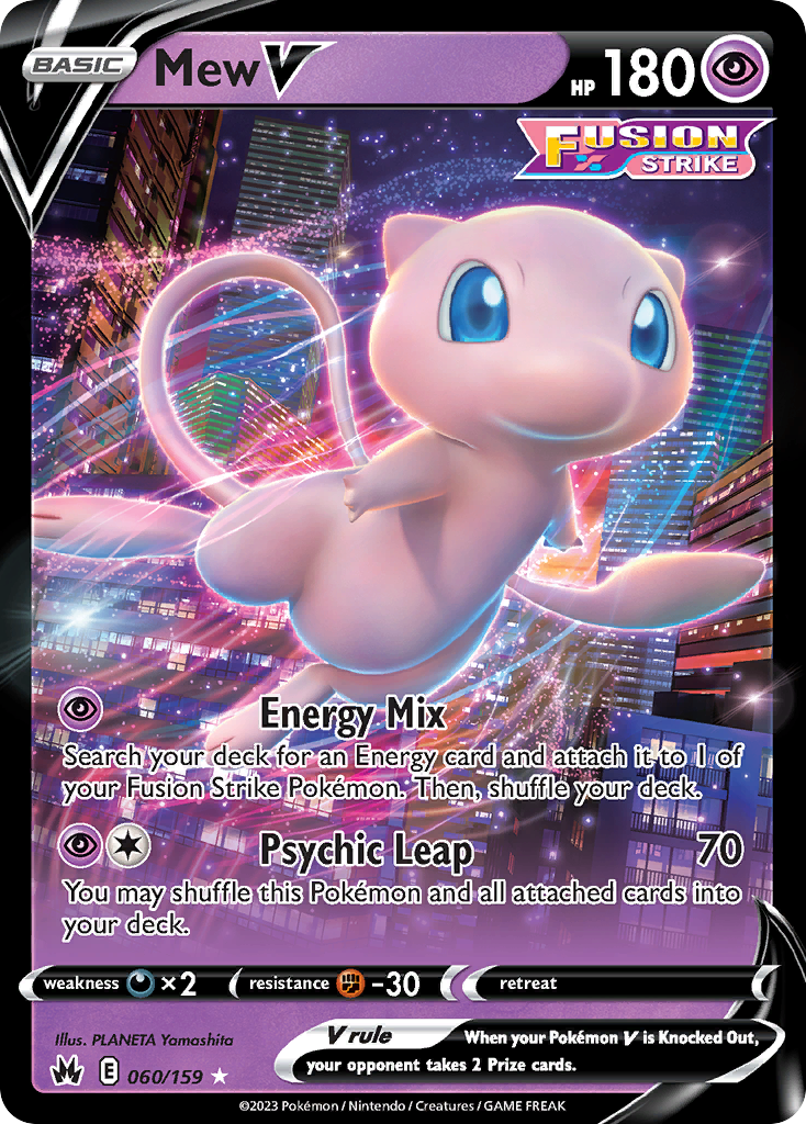 Mew V — SWSH: Crown Zenith #060/159