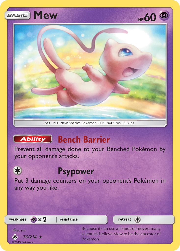 Mew — World Championship Decks #76/214