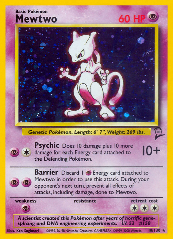Mewtwo — Base Set 2 #010/130