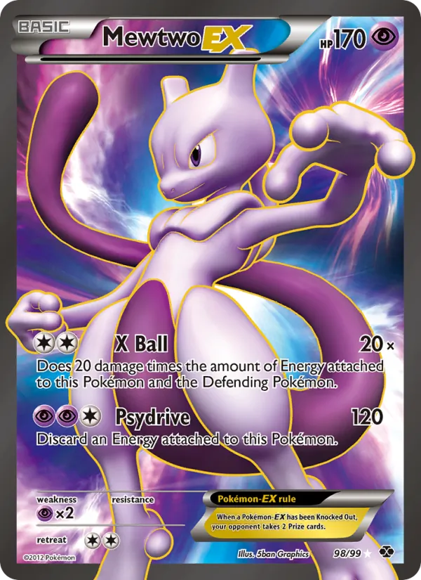 Mewtwo EX (98 Full Art)