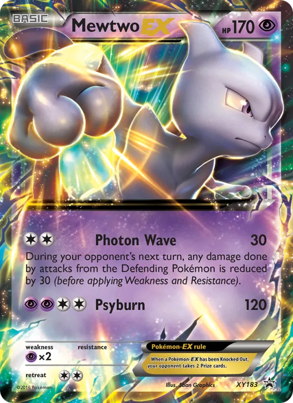 Mewtwo EX — XY Promos #XY183