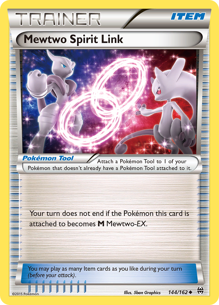 Mewtwo Spirit Link — XY - BREAKthrough #144/162