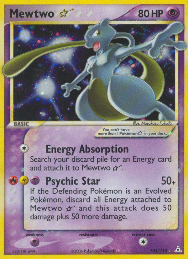 Mewtwo Star — Holon Phantoms #103/110