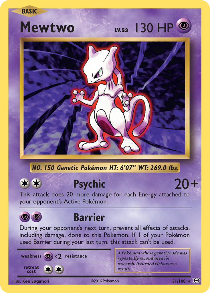 Mewtwo — XY Promos #51/108