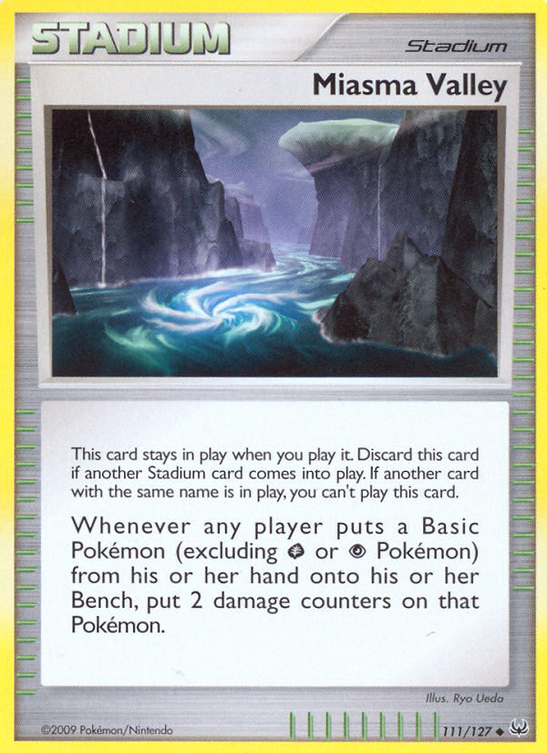 Miasma Valley — Platinum #111/127
