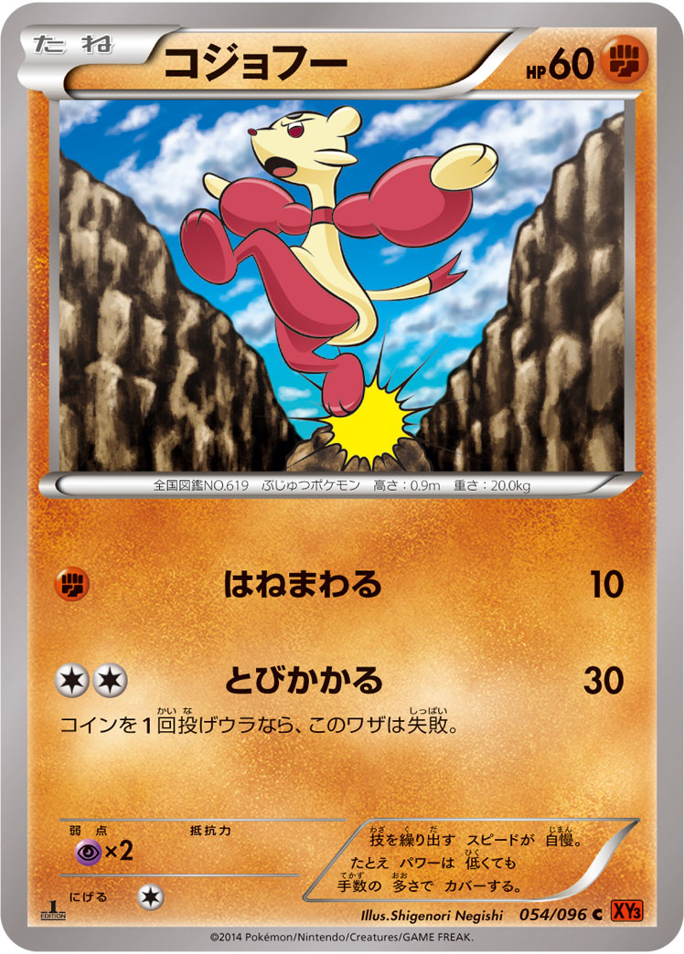 Mienfoo — XY3: Rising Fist #054/096