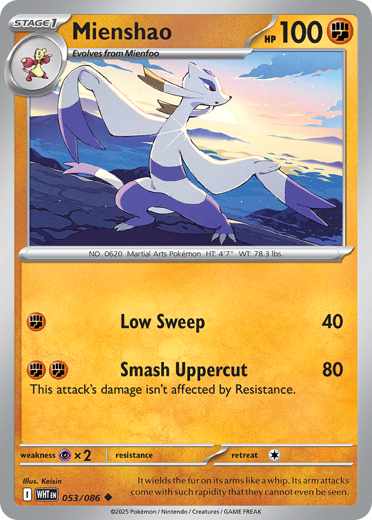 Mienshao — SV: White Flare #053/086