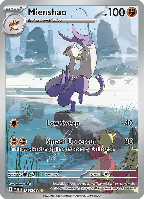 Mienshao — SV: White Flare #134/086