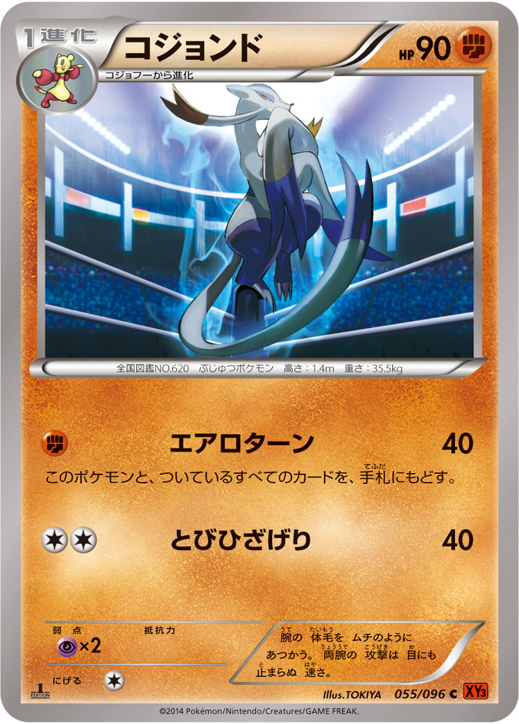 Mienshao — XY3: Rising Fist #055/096