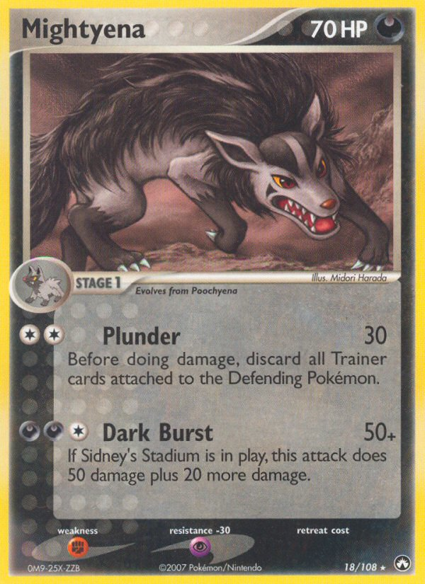 Mightyena — Deck Exclusives #018/108