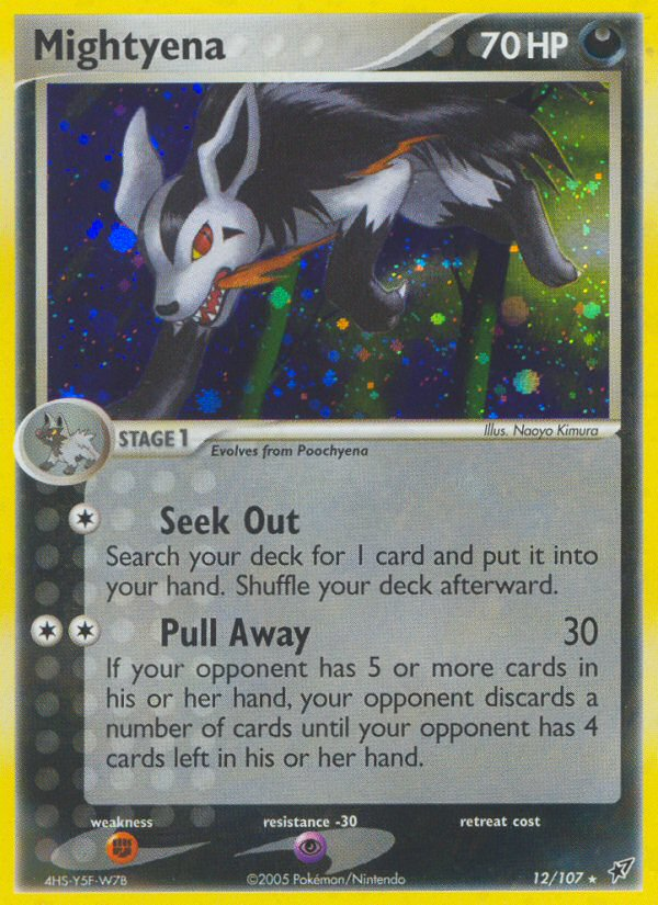 Mightyena — Deoxys #12/107