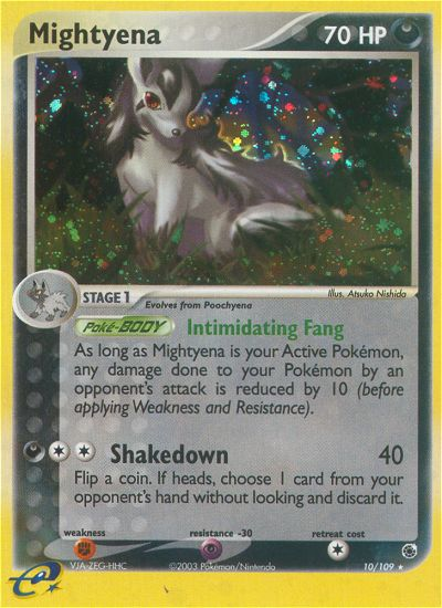 Mightyena — Ruby and Sapphire #10/109