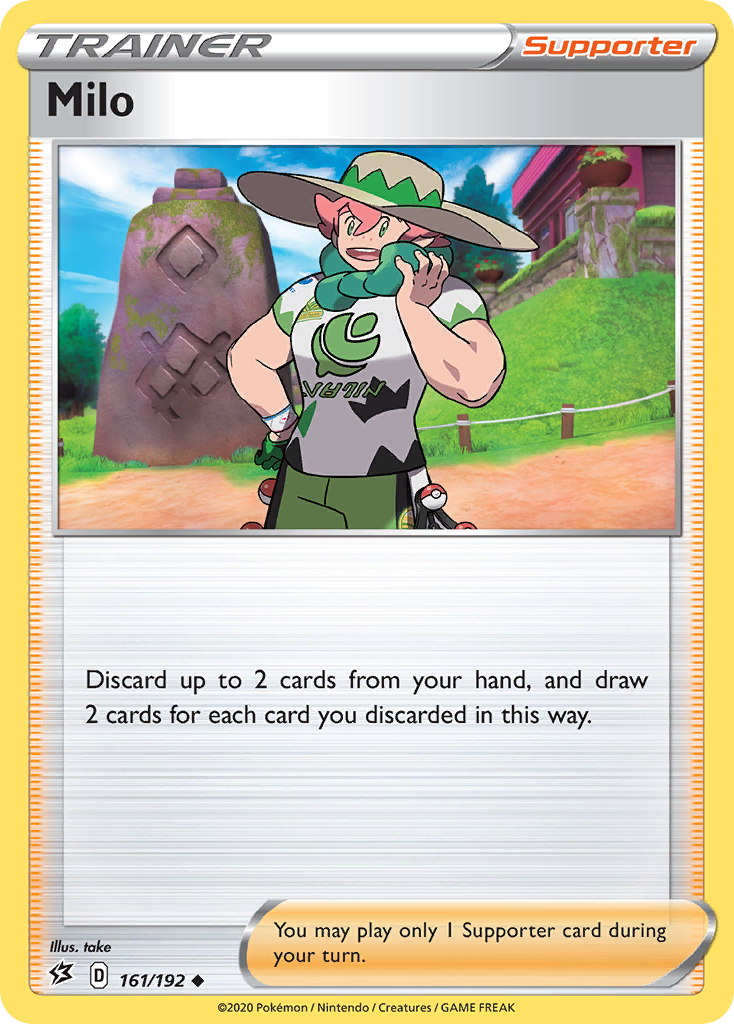 Milo — SWSH02: Rebel Clash #161/192