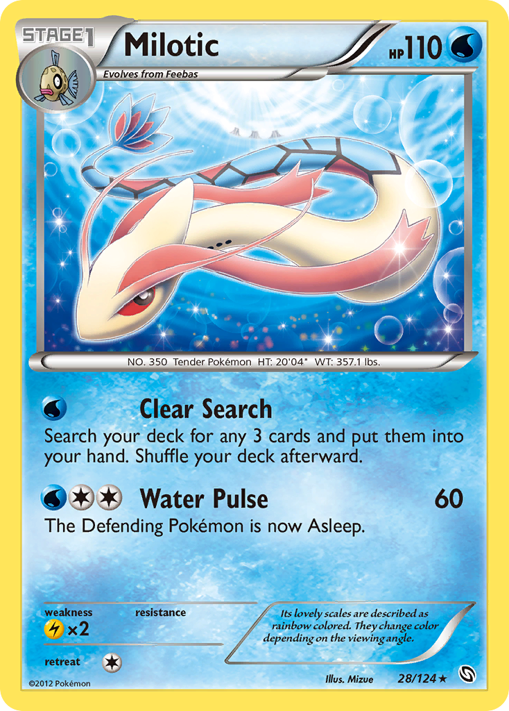 Milotic — Blister Exclusives #028/124