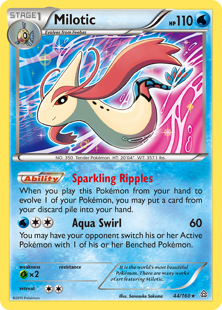 Milotic — Deck Exclusives #044/160