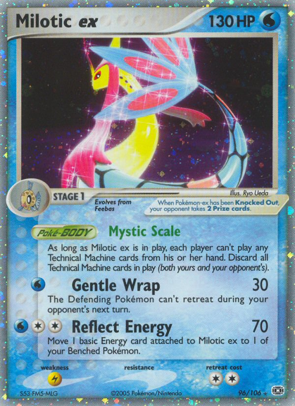 Milotic ex — Emerald #96/106