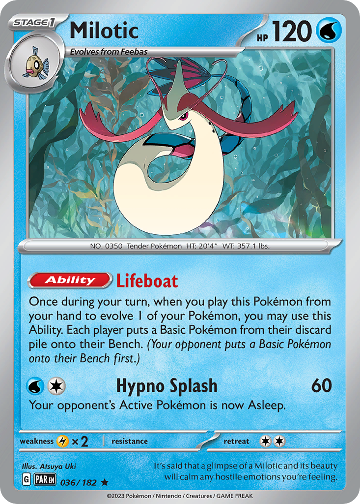 Milotic — SV04: Paradox Rift #036/182