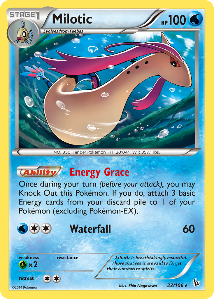 Milotic — XY - Flashfire #23/106