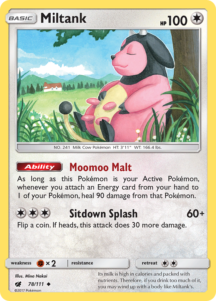 Miltank — SM - Crimson Invasion #78/111