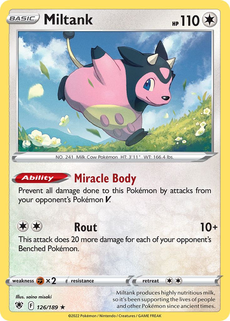 Miltank — SWSH10: Astral Radiance #126/189