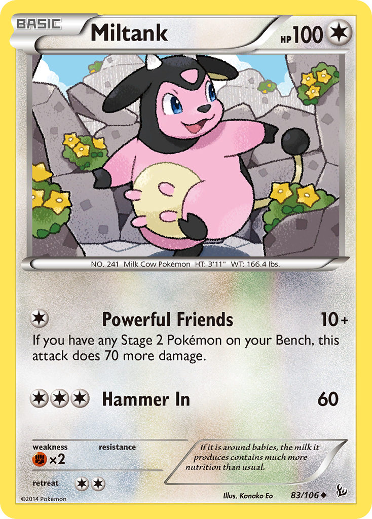Miltank — XY - Flashfire #83/106