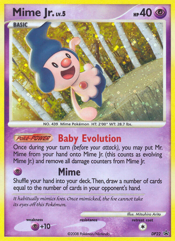 Mime Jr. — Diamond and Pearl Promos #DP22