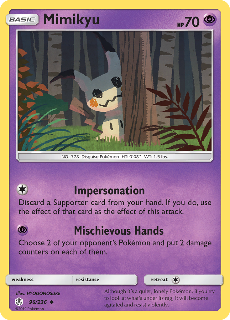 Mimikyu (96) — SM - Cosmic Eclipse #96/236