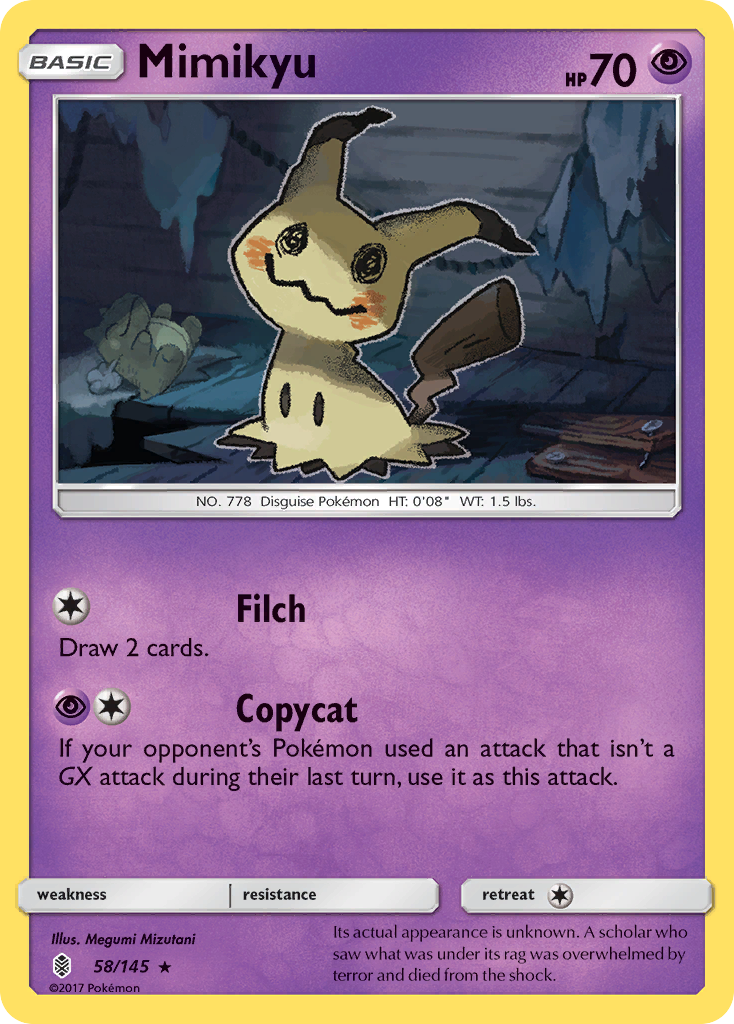 Mimikyu — Deck Exclusives #058/145