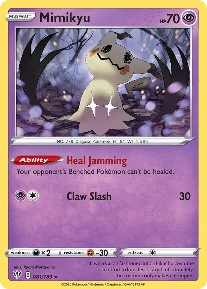 Mimikyu — Miscellaneous Cards & Products #081/189